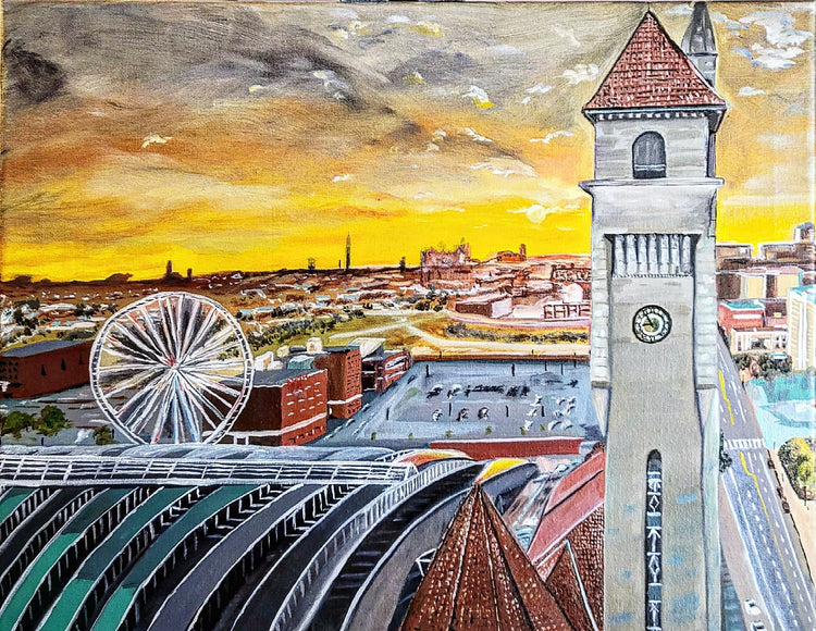 ST. LOUIS SCENES: Paintings by Jeffrey Lowe