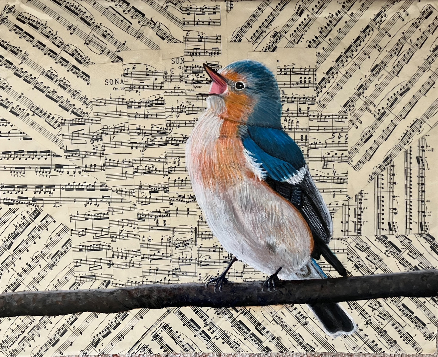 CLAUDIA RUTH BURRIS'S Sassy Songbird