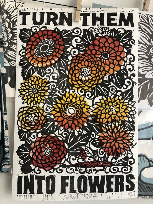 AHMED ELDARRAT'S Turn Them Into Flowers