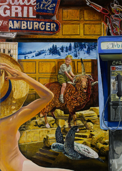 TOM CARLSON'S Façades: Golden Child